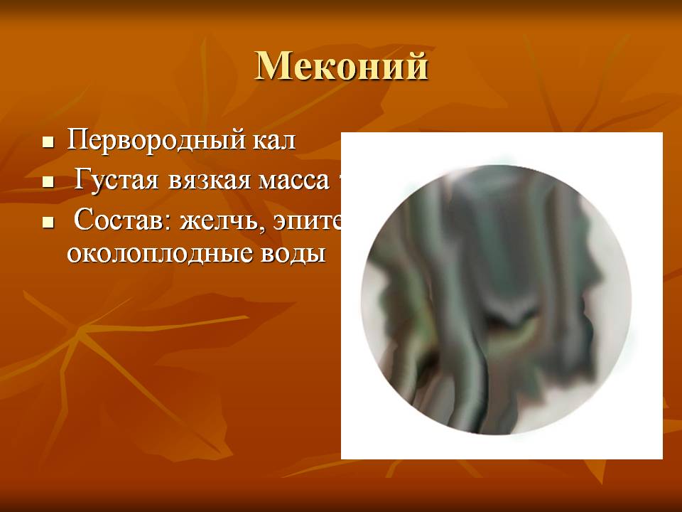 Меконий